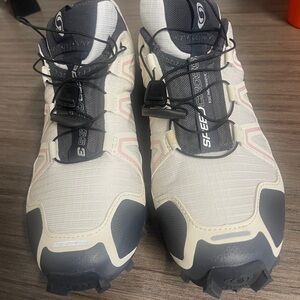 Men's Shoes - White and Gray